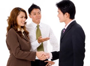 Creating relationships with the Chinese