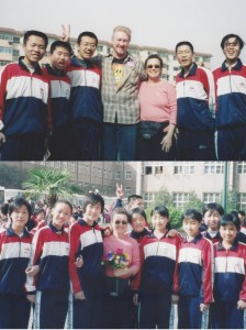 Musical exchange with Chinese highschool students