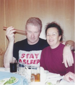 Enjoing a meal in China