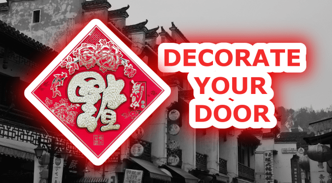 Decorate Your Door This Chinese New Year